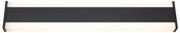 Modern fekete CCT fali lámpa 60cm LED-del IP54 - Vanya