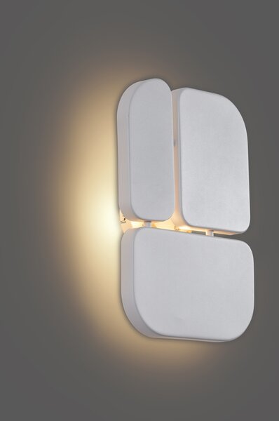 Design fali lámpa fehér 3-lámpás - Planes