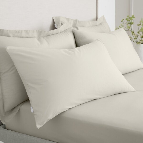 Pamut-perkál párnahuzat szett 2 db-os 50x75 cm Cotton Percale – Bianca