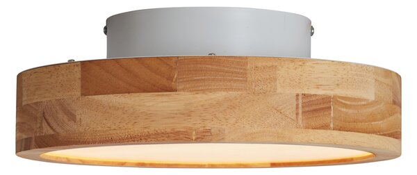 Skandináv mennyezeti lámpa fa 30 cm LED-del, dimmelhető - Pecker