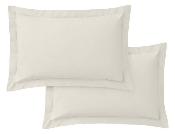 Pamut-perkál párnahuzat szett 2 db-os 50x75 cm Cotton Percale – Bianca