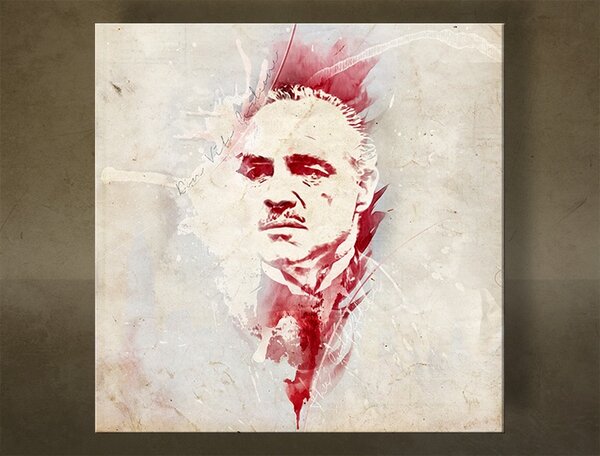Falikép Keresztapa Marlon Brando - AQUArt / Tom Loris 006AA1