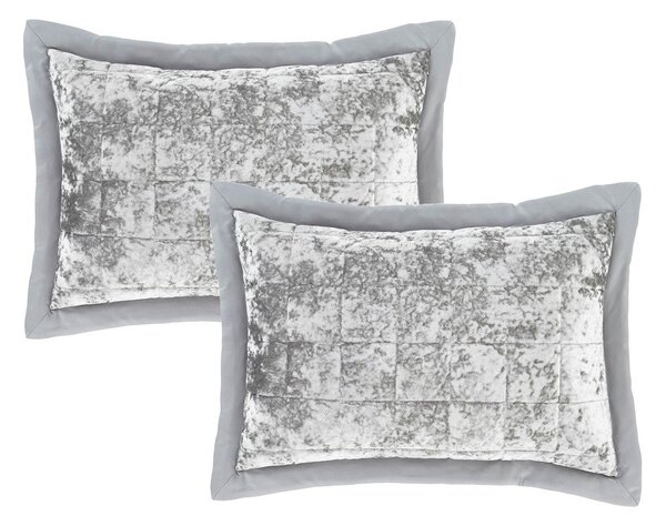 Bársony párnahuzat szett 2 db-os 50x75 cm Crushed Velvet – Catherine Lansfield