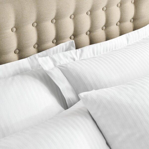 Damaszt párnahuzat szett 2 db-os 50x75 cm Satin Stripe – Catherine Lansfield