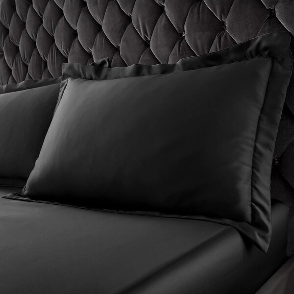 Szatén párnahuzat szett 2 db-os 50x75 cm Silky Soft – Catherine Lansfield
