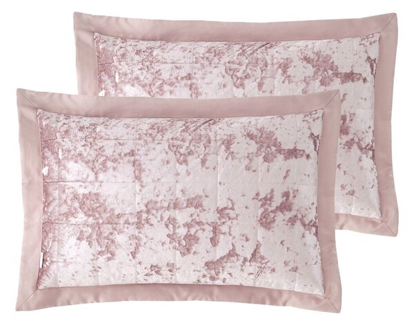 Bársony párnahuzat szett 2 db-os 50x75 cm Crushed Velvet – Catherine Lansfield