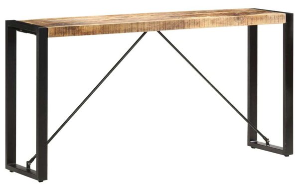 VidaXL Mangófa Tálalóasztal - Ipari Stílus - 150x35x76 cm