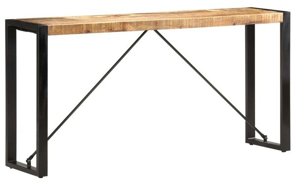 VidaXL Mangófa Tálalóasztal - Ipari Stílus - 150x35x76 cm