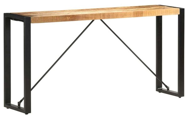 VidaXL Mangófa Tálalóasztal - Ipari Stílus - 150x35x76 cm