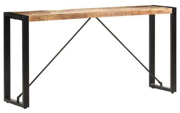 VidaXL Mangófa Tálalóasztal - Ipari Stílus - 150x35x76 cm