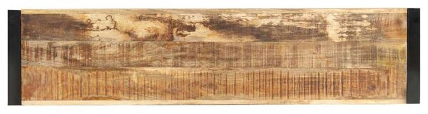VidaXL Mangófa Tálalóasztal - Ipari Stílus - 150x35x76 cm