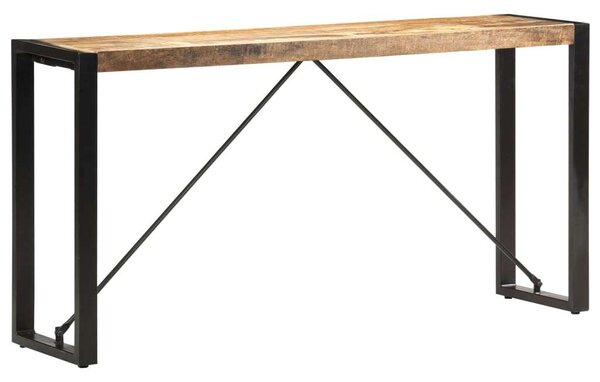 VidaXL Mangófa Tálalóasztal - Ipari Stílus - 150x35x76 cm