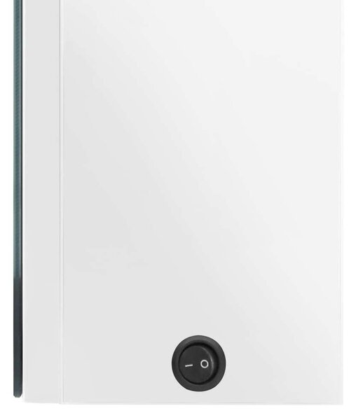 VidaXL LED-es Tükrös Szekrény - 80x68 cm