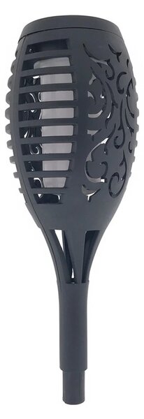Napelemes lámpa FLARION lánghatással 48,5 cm