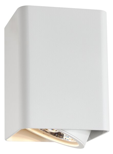 Design felületre szerelt spotlámpa fehér GU10 70mm forgatható és dönthető - Vox