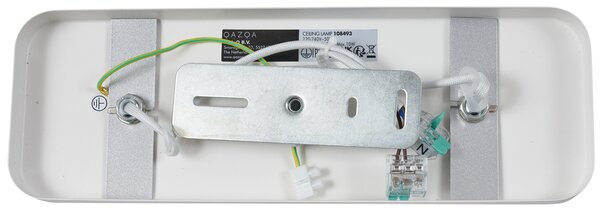 Design mennyezeti spotlámpa fehér GU10 70mm 2-lámpás állítható - Vo