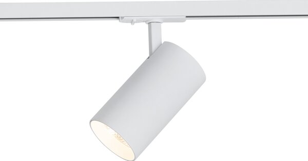 Modern fehér spotlámpa 1 fázisú sínrendszerhez LED-del - Iconic Mark