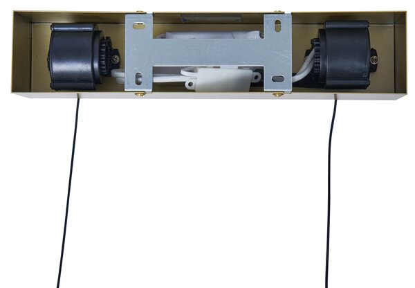 Modern függőlámpa sárgaréz LED-del, 3 lépésben dimmelhető Easylift - Straight