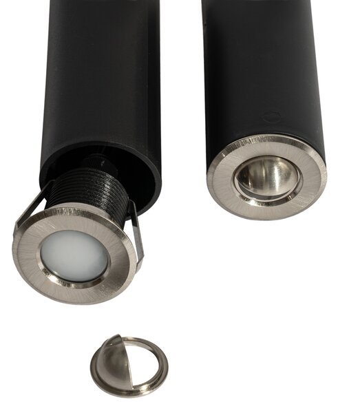 5 darabos modern süllyesztett spotlámpa szett alumínium LED-del IP67 - Linsey