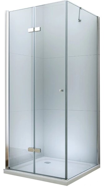 Mexen Lima zuhanykabin 100x50cm, 6mm üveg, króm profil-átlátszó üveg, 856-100-050-01-00