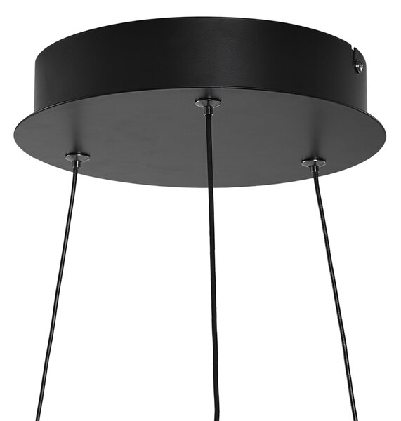 Design függőlámpa fekete 3 lépésben dimmelhető - Organico