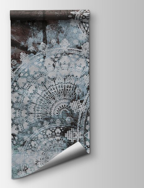 Fotótapéta Absztrakt minták tompa színekben, Designer fali fotótapéta, Népszerű fotótapéta, u93958v1 - Tapeko.hu