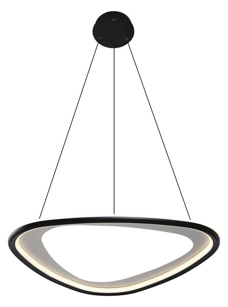 Design függőlámpa fekete 3 lépésben dimmelhető - Organico