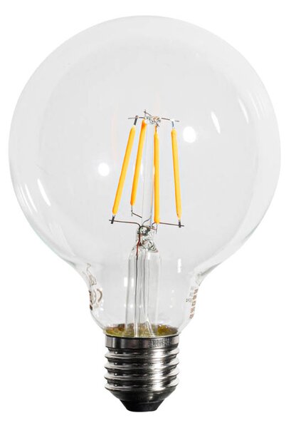 5 db E27 Dimmelhető LED izzó G95 5W 450lm 2200K