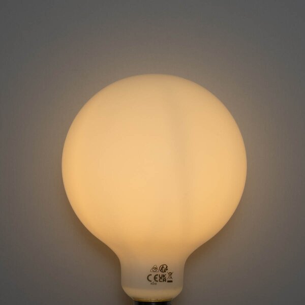 5 db E27 3-lépcsős dimmelhető LED izzó opál G125 4W 450lm 2700K