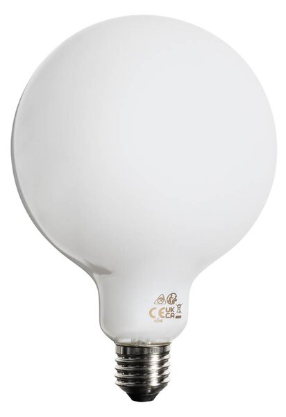 5 db E27 3-lépcsős dimmelhető LED izzó opál üveg G125 4W 450lm 3000K