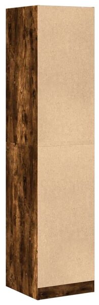 VidaXL Patikaszekrény - Füstös Tölgy - 40x41x174,5 cm