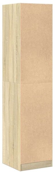 VidaXL sonoma tölgy színű szerelt fa patikaszekrény 40 x 41 x 174,5 cm