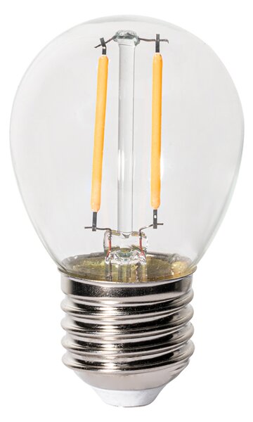5 darabos E27 dimmelhető LED izzókészlet P45 átlátszó üveg 3W 250 lm 2200K