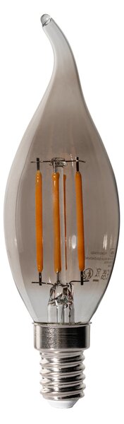 5 darabos E14 dimmelhető LED izzókészlet BXS35 füstszínű 4W 300 lm 2200K