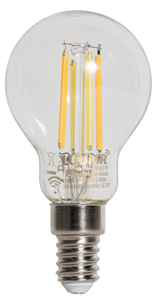 5 darabos Smart E14 LED izzó készlet P45 átlátszó 4.2W 470 lm 2700-6500K
