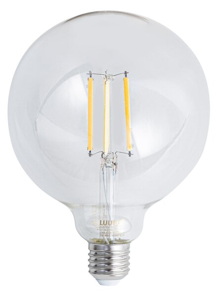 5 db Okos E27 Dimmelhető LED Izzó G125 Átlátszó 7W 806lm 2700-6500K