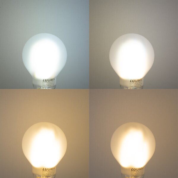 5 darabos Smart E14 LED izzó készlet P45 matt 4.2W 470 lm 2700-6500K