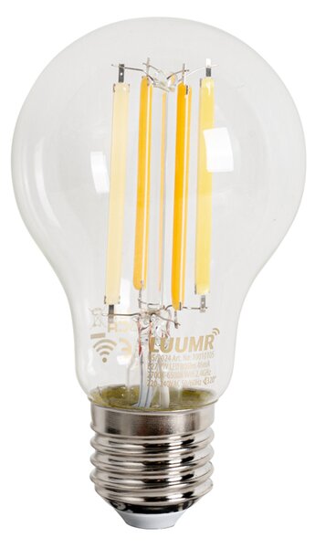 5 darabos okos E27 dimmelhető LED izzó készlet A60 átlátszó 7W 806 lm 2700-6500K