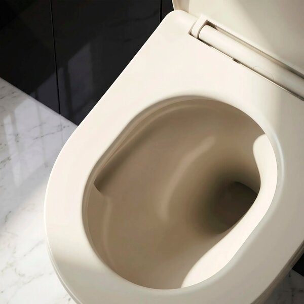 Focus Fali WC Csésze Szett + Pultra Szerelhető Mosdó Rea Focus Creme