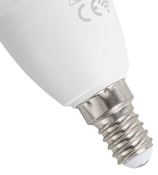5 darabos Smart E14 LED izzókészlet C37 Opál RGBW 4,9W 470 lm 2700-6500K
