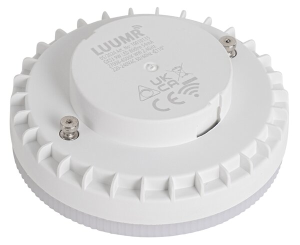 5 darabos Smart GX53 dimmelhető LED izzókészlet, opál, 9W, 806 lm, 2700-6500K