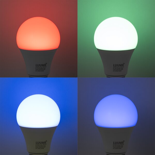 5 db E27 Dimmelhető LED Izzók A60 Opál 9W 806lm 2700-6500K