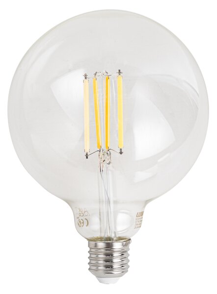 5 darabos intelligens E27 dimmelhető LED izzókészlet G125 átlátszó 7W 806 lm 2700-6500K Zigbee