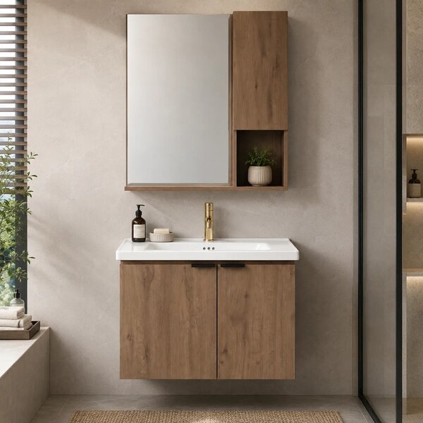 Fürdőszobabútor szett mosdókagylóval Nova DB06-60 60cm