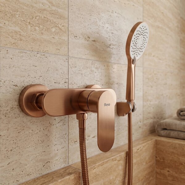 Zuhanycsaptelep Rea DROP Brush Copper