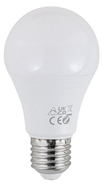 E27 Dimmelhető LED Izzó A60 Opál 9W 806lm 2700-6500K