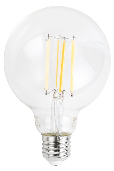 5 darabos intelligens E27 dimmelhető LED izzókészlet G95 átlátszó 7W 806 lm 2700-6500K Zigbee