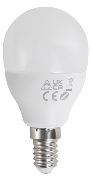 Okos E14 Dimmelhető LED Izzó G45 Opál 4.9W 470 lm 2700-6500K