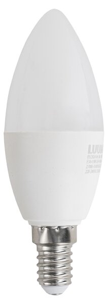 E14 Dimmelhető LED Izzó C37 Opál 4.9W 470lm 2700-6500K