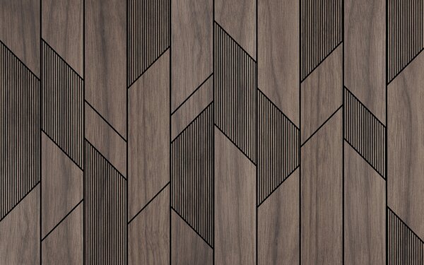 Fotótapéta Geometrikus minta fa felületen, Modern fotótapéta, Modern fotótapéta, u97427 - Muralas.hu